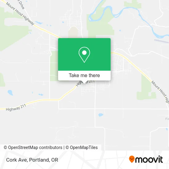 Cork Ave map
