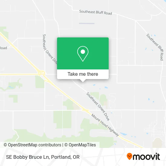 SE Bobby Bruce Ln map