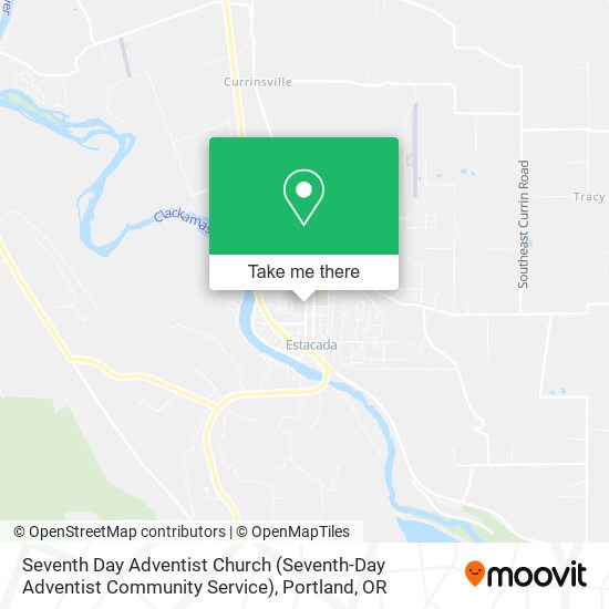 Mapa de Seventh Day Adventist Church (Seventh-Day Adventist Community Service)