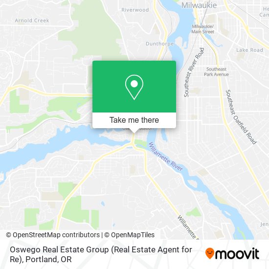 Mapa de Oswego Real Estate Group (Real Estate Agent for Re)