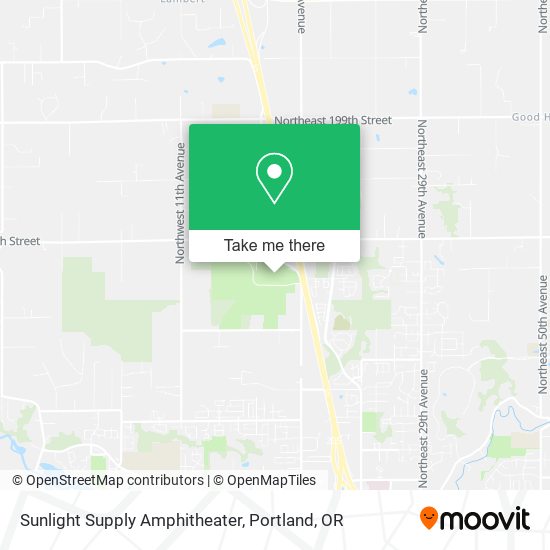 Mapa de Sunlight Supply Amphitheater