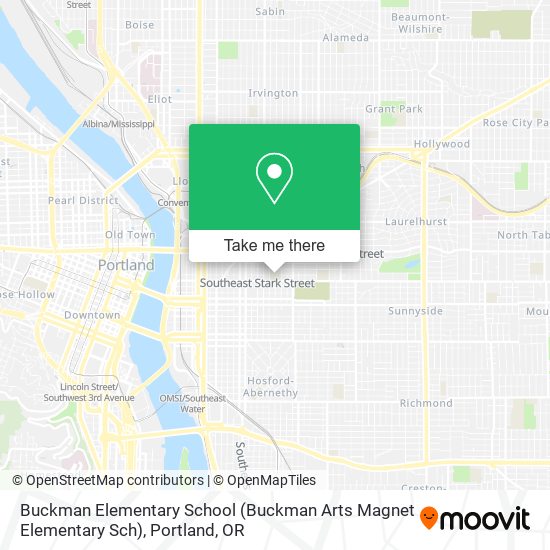 Mapa de Buckman Elementary School (Buckman Arts Magnet Elementary Sch)