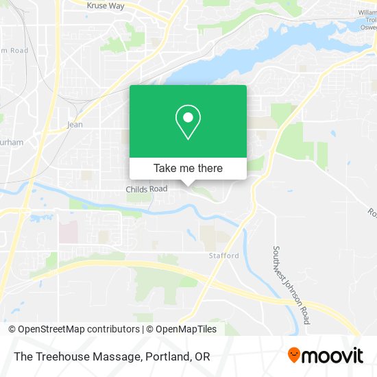 Mapa de The Treehouse Massage