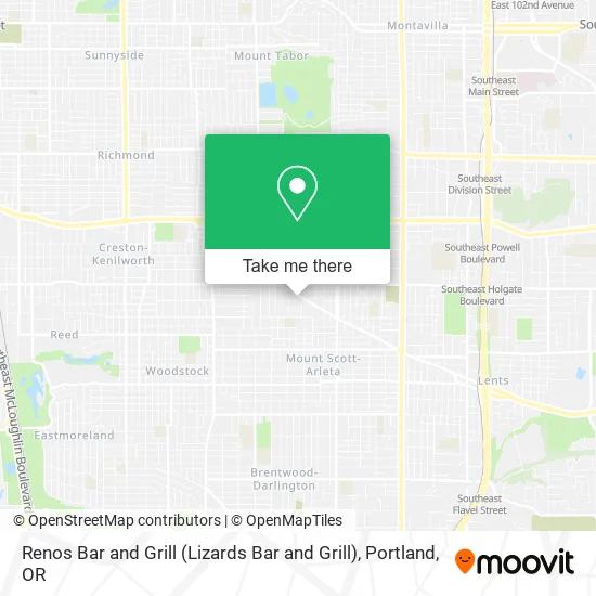 Mapa de Renos Bar and Grill