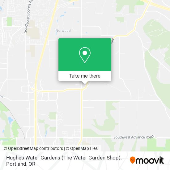 Hughes Water Gardens (The Water Garden Shop) map