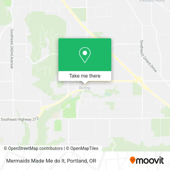 Mermaids Made Me do It map