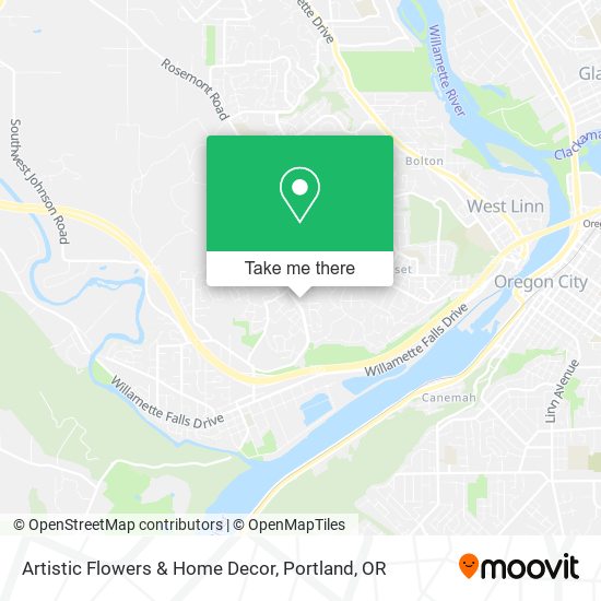 Mapa de Artistic Flowers & Home Decor