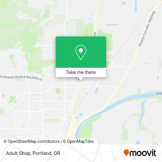 Mapa de Adult Shop