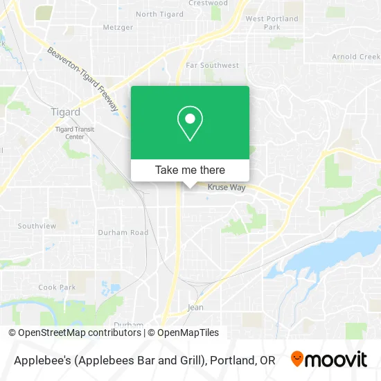 Applebee's (Applebees Bar and Grill) map