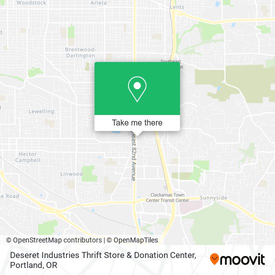 Mapa de Deseret Industries Thrift Store & Donation Center