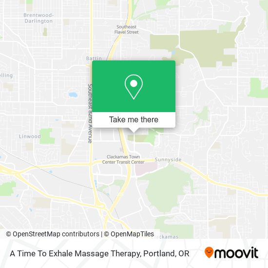 Mapa de A Time To Exhale Massage Therapy