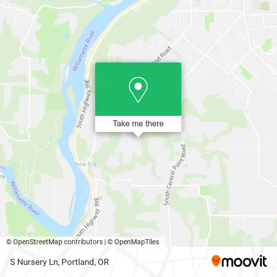 S Nursery Ln map