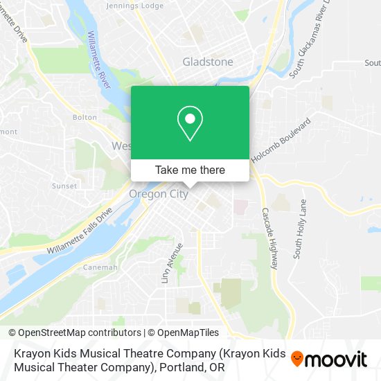 Mapa de Krayon Kids Musical Theatre Company