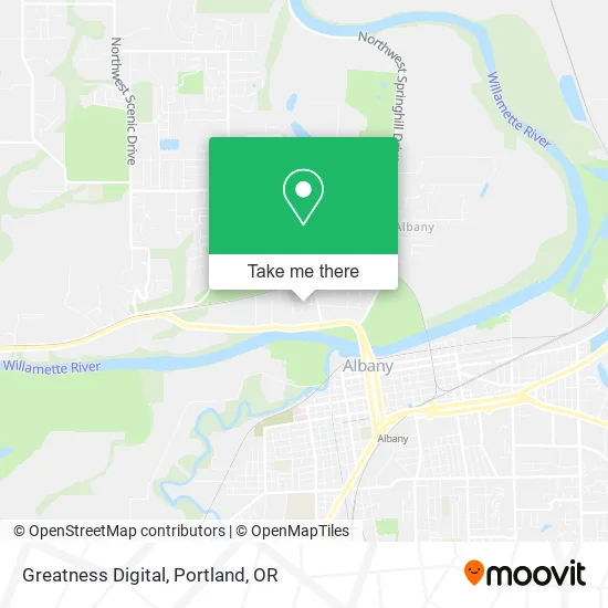 Greatness Digital map
