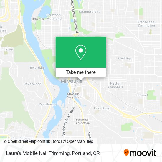 Mapa de Laura's Mobile Nail Trimming