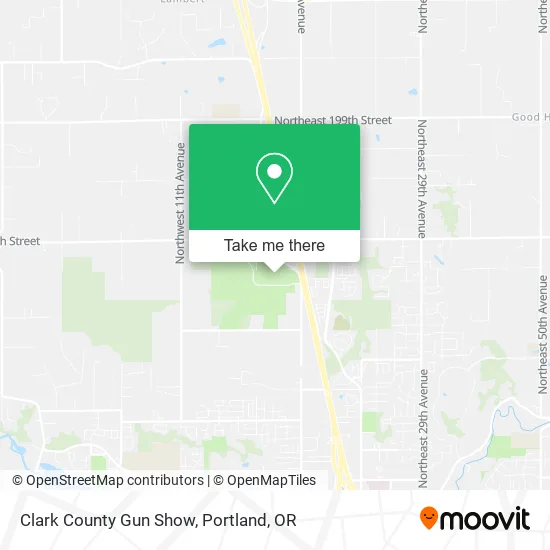 Clark County Gun Show map