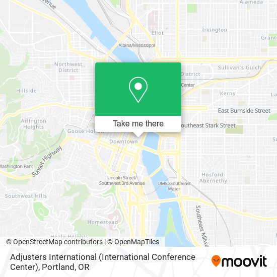 Mapa de Adjusters International (International Conference Center)