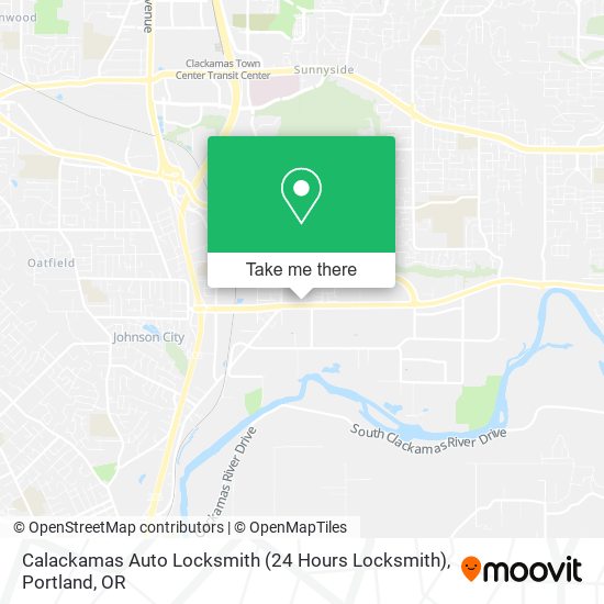 Calackamas Auto Locksmith (24 Hours Locksmith) map