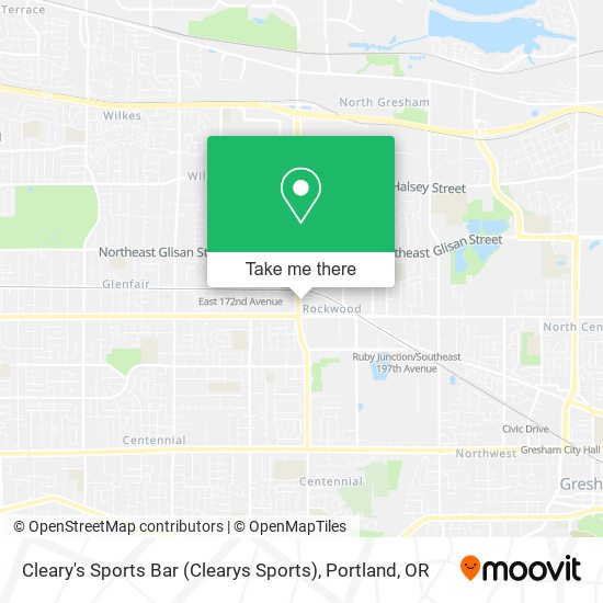 Mapa de Cleary's Sports Bar (Clearys Sports)