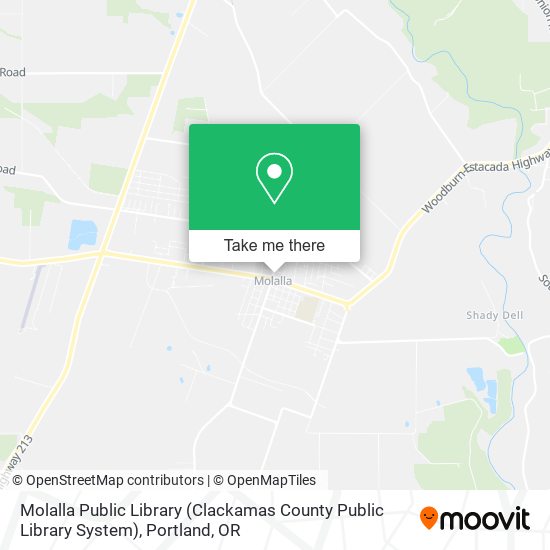 Molalla Public Library (Clackamas County Public Library System) map