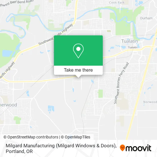 Milgard Manufacturing (Milgard Windows & Doors) map