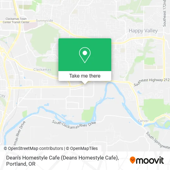 Dean's Homestyle Cafe (Deans Homestyle Cafe) map