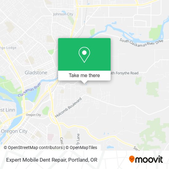 Mapa de Expert Mobile Dent Repair