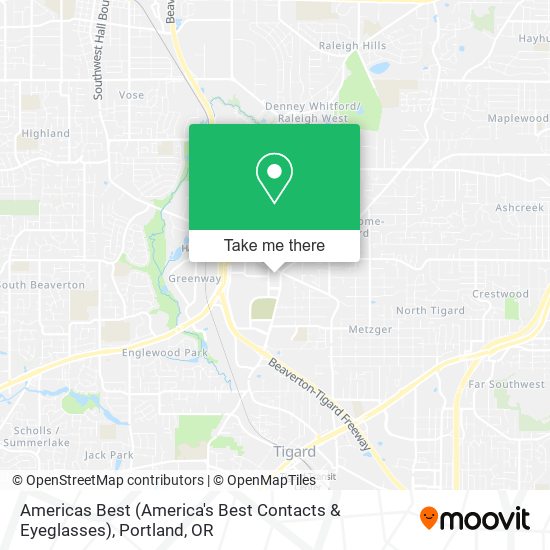 Americas Best (America's Best Contacts & Eyeglasses) map