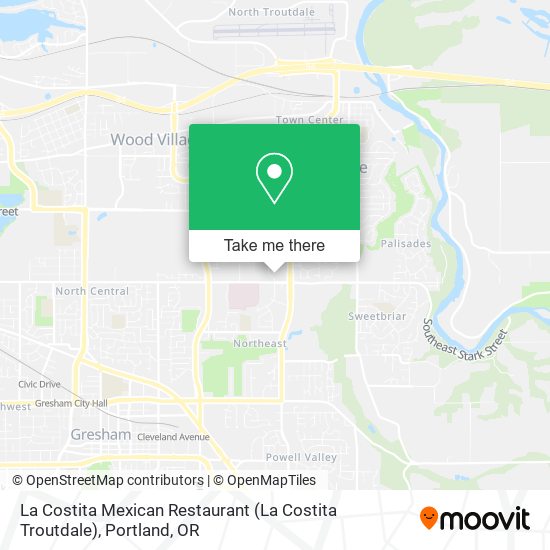La Costita Mexican Restaurant (La Costita Troutdale) map