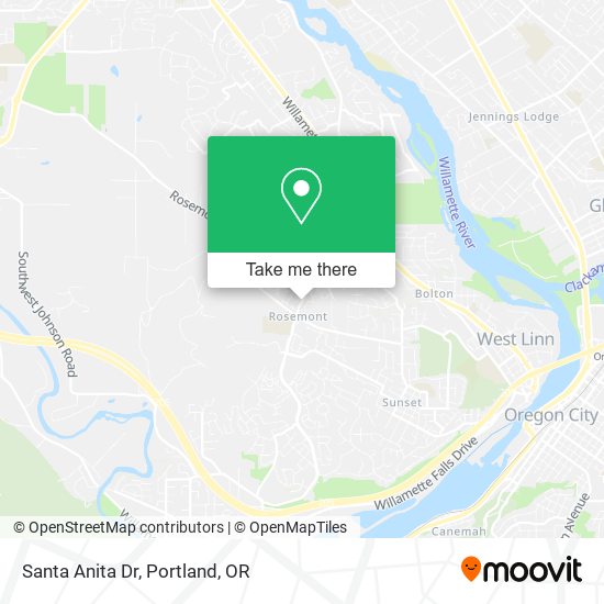 Mapa de Santa Anita Dr
