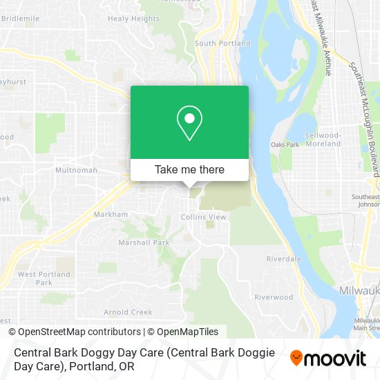 Mapa de Central Bark Doggy Day Care