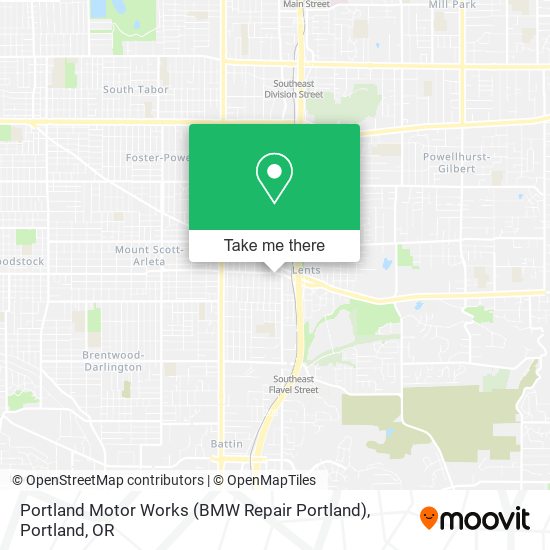 Portland Motor Works (BMW Repair Portland) map