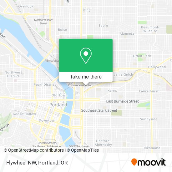 Flywheel NW map