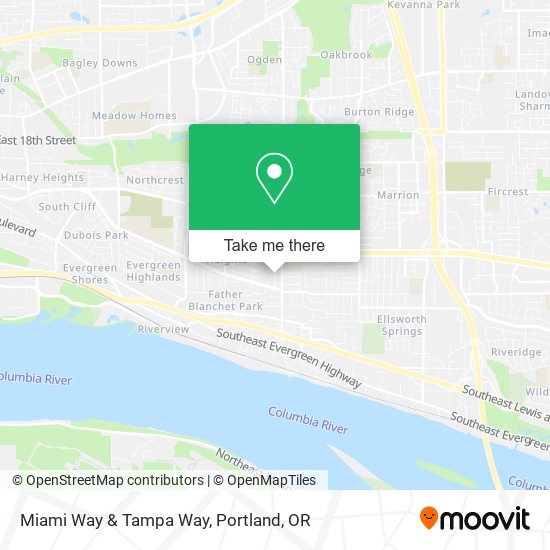 Mapa de Miami Way & Tampa Way