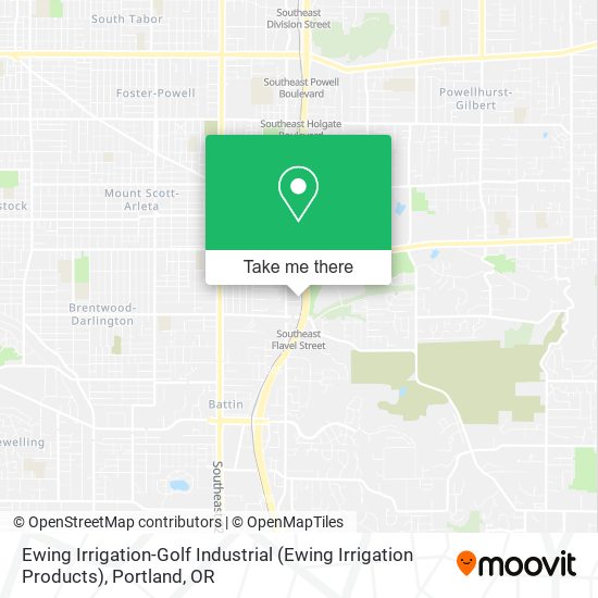 Ewing Irrigation-Golf Industrial (Ewing Irrigation Products) map