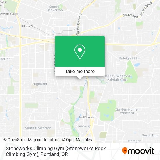 Stoneworks Climbing Gym map