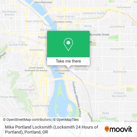 Mike Portland Locksmith (Locksmith 24 Hours of Portland) map