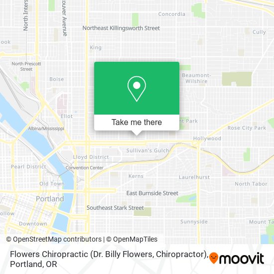 Flowers Chiropractic (Dr. Billy Flowers, Chiropractor) map