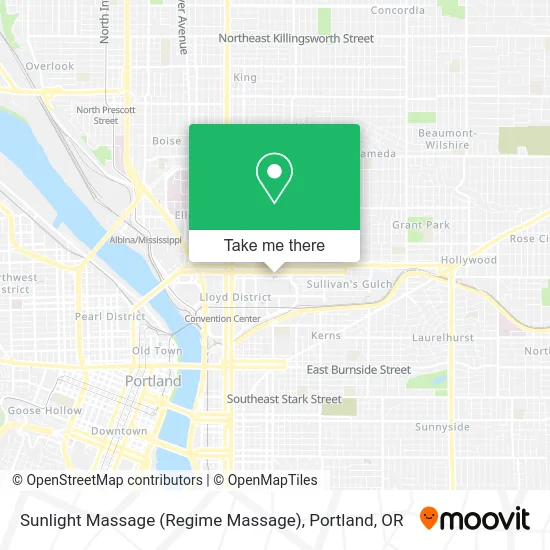 Sunlight Massage (Regime Massage) map