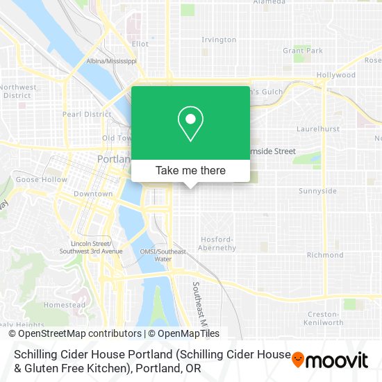 Mapa de Schilling Cider House Portland (Schilling Cider House & Gluten Free Kitchen)