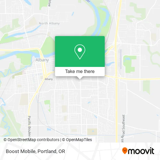 Boost Mobile map