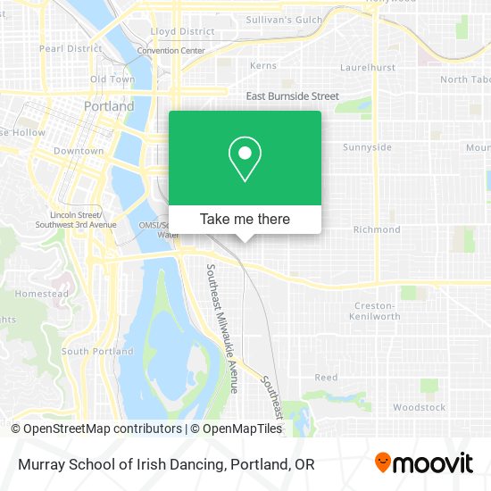 Mapa de Murray School of Irish Dancing
