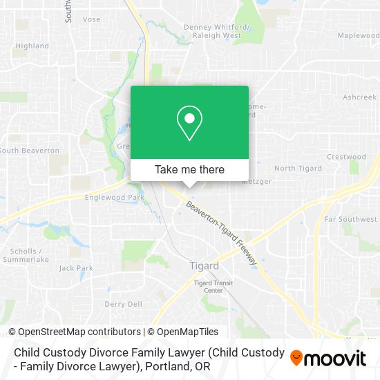 Child Custody Divorce Family Lawyer map