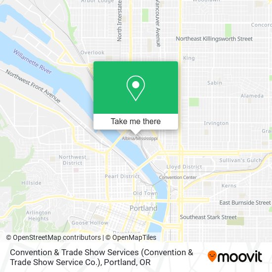 Convention & Trade Show Services (Convention & Trade Show Service Co.) map