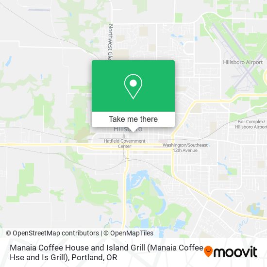 Mapa de Manaia Coffee House and Island Grill (Manaia Coffee Hse and Is Grill)