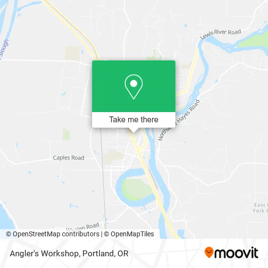 Angler's Workshop map