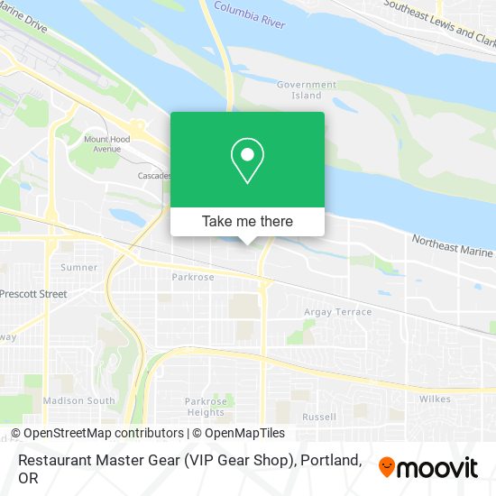 Mapa de Restaurant Master Gear (VIP Gear Shop)