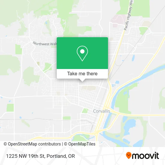 Mapa de 1225 NW 19th St