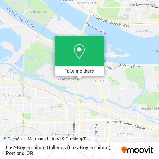 La-Z-Boy Furniture Galleries (Lazy Boy Furniture) map