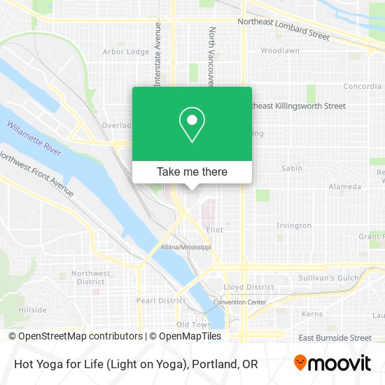 Hot Yoga for Life (Light on Yoga) map